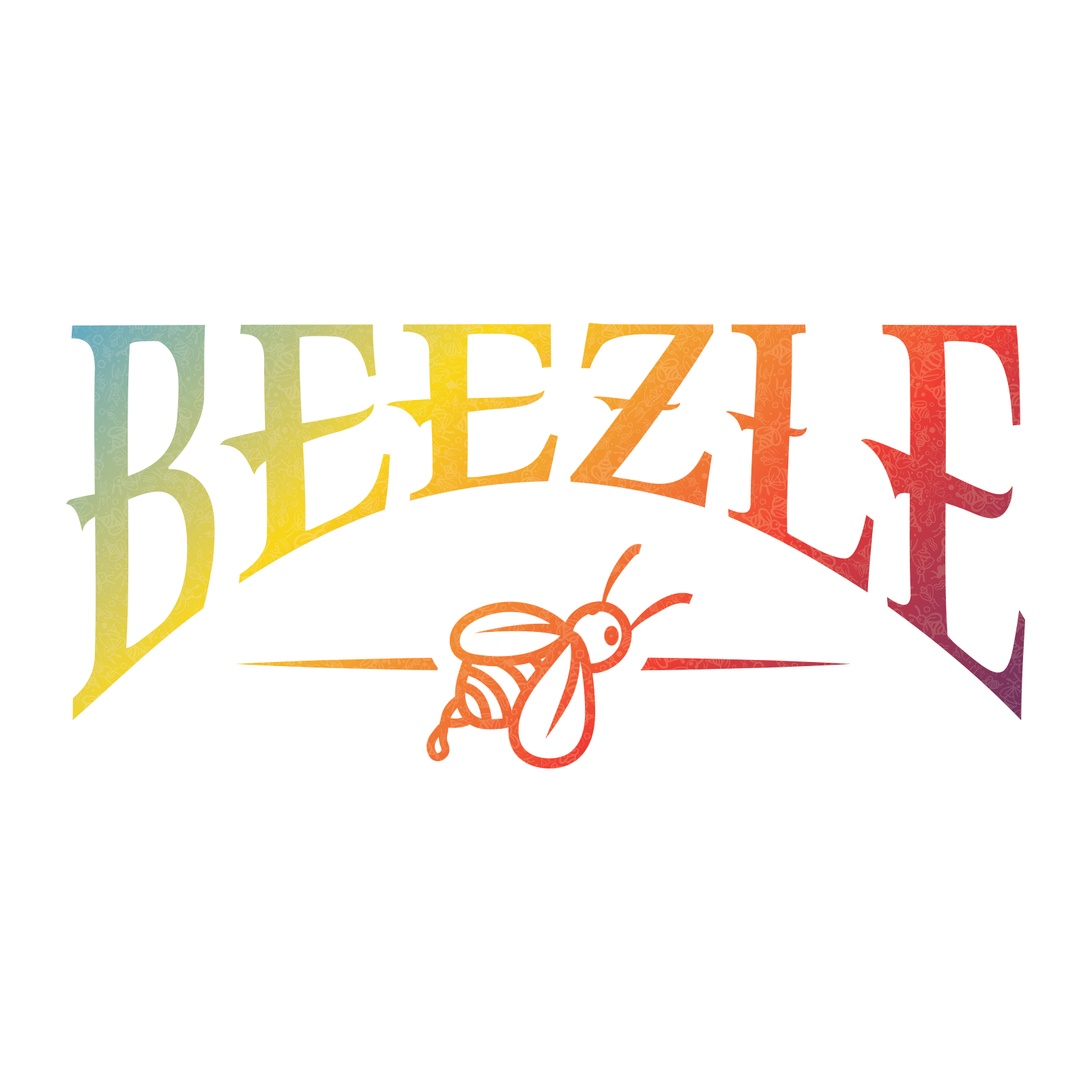 beezle rainbow lettering (1)